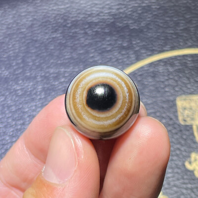 Natural Gobi Agate Eye Agate Sphere Ball polished Crystal Stone healing E707