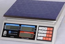 Portable Counting Scale 75 lb X 0.001 lb, Pan 11"x8.5", AC adapter, Brand New