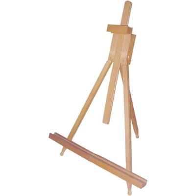 Staffelei faltbar dreieckig Tischplatte Ulme Holz für Leinwand Malerei Handwerk 79 cm