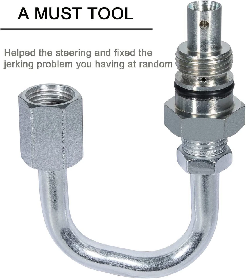 Tubo de derivación de solenoide de dirección variable 926-049 para modelos Cadillac GMC Chevrolet Foto 3 de 4