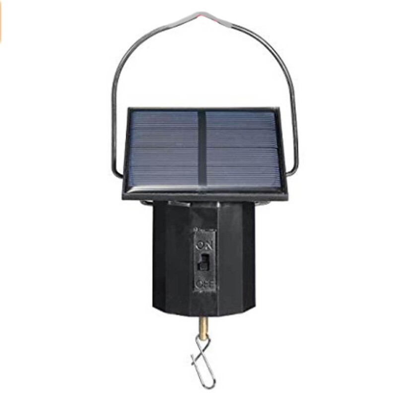 4-Pack Solar Wind Spinner Motors - Hanging Rotating Kits For Garden Decor & Displays