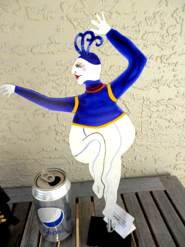 2 x Cirque Du Soleil Metal Art Figures by Judia Bomberger signed VGC Free S/H - 第 3/7 張圖片
