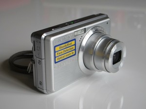 Sony Cyber Shot Dsc S950 10 1mp Digital Camera Grey Ebay