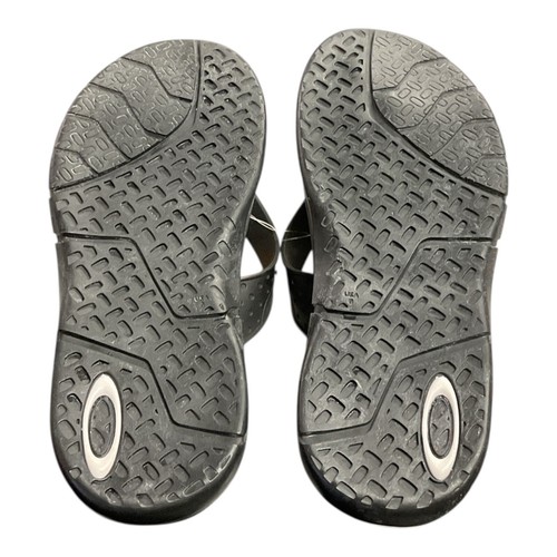 *NUEVO* Chanclas Oakley B1B Blackout negras para hombre talla 10 - Imagen 5 de 5