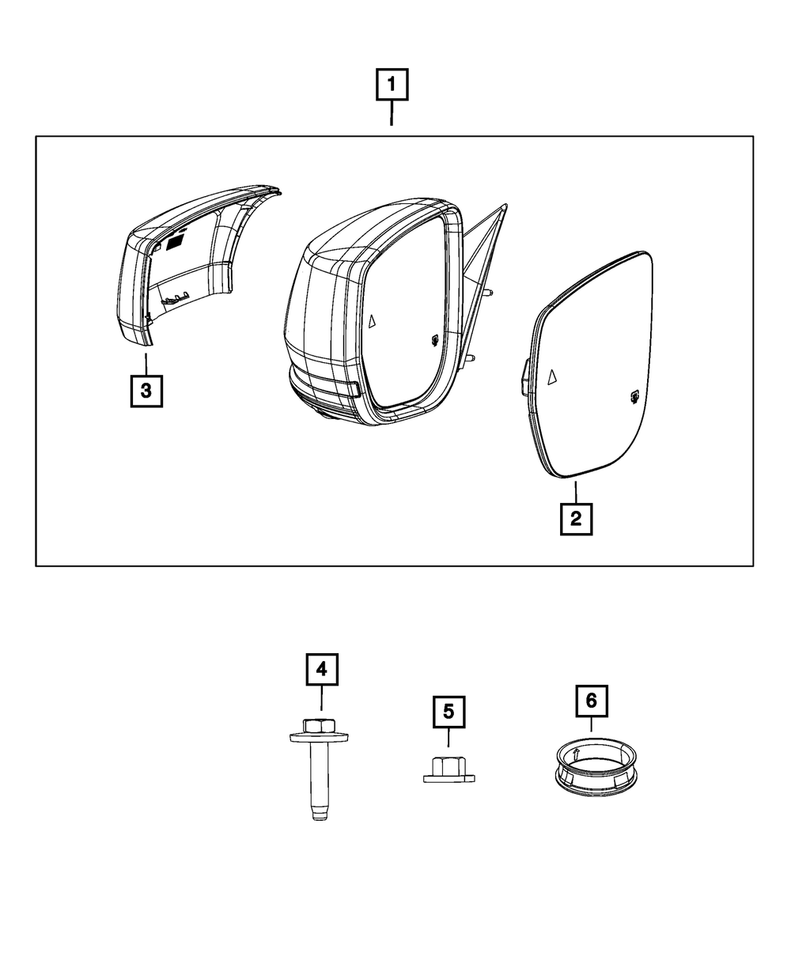 Genuine Mopar Nvh Baffle Grommet Right 68537343AA eBay