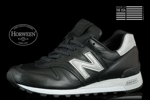 ⭐New Balance x Horween M1300BOK Leder Sneaker Made in USA schwarz EU 41,5/US 8⭐