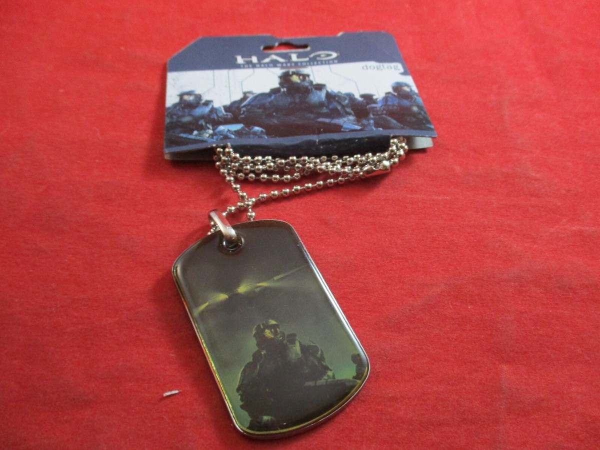 Master Chief Halo Wars Collection Xbox Promo Dog Tag Necklace