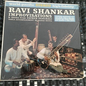Ravi-Shankar-IMPROVISATIONS-Bud-Shank-Peacock-World-Pacific-VINYL-LP-RECORD