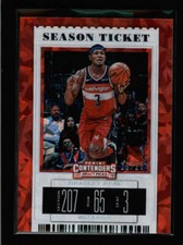 BRADLEY BEAL 2019 CONTENDERS DRAFT PICKS #5 CRACKED ICE TICKET #19/23 AX2670