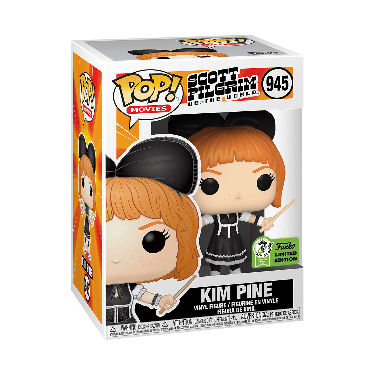 Funko Pop! Movies Scott Pilgrim Kim Pine #945 Vinyl Figure