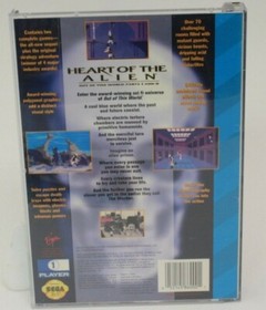 Heart of the Alien (SEGA CD) Not Mint Missing Jewel Case Cover
