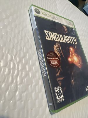 SINGULARITY XBOX 360 BRAND NEW Factory Sealed Microsoft wear