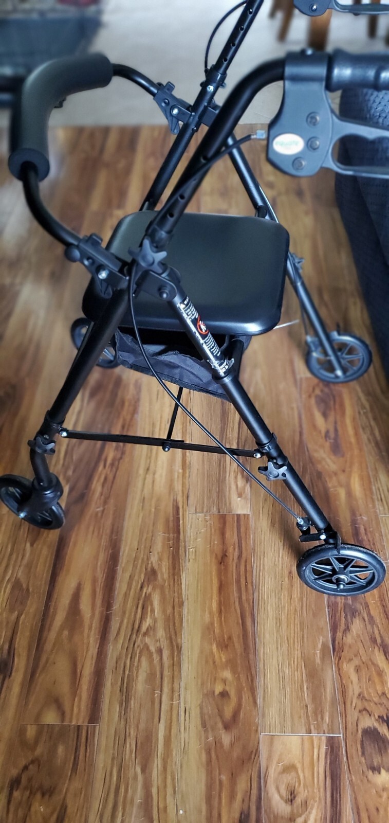 Rolling Walker Equate For Seniors, Rollator Walker with Seat and Wheels