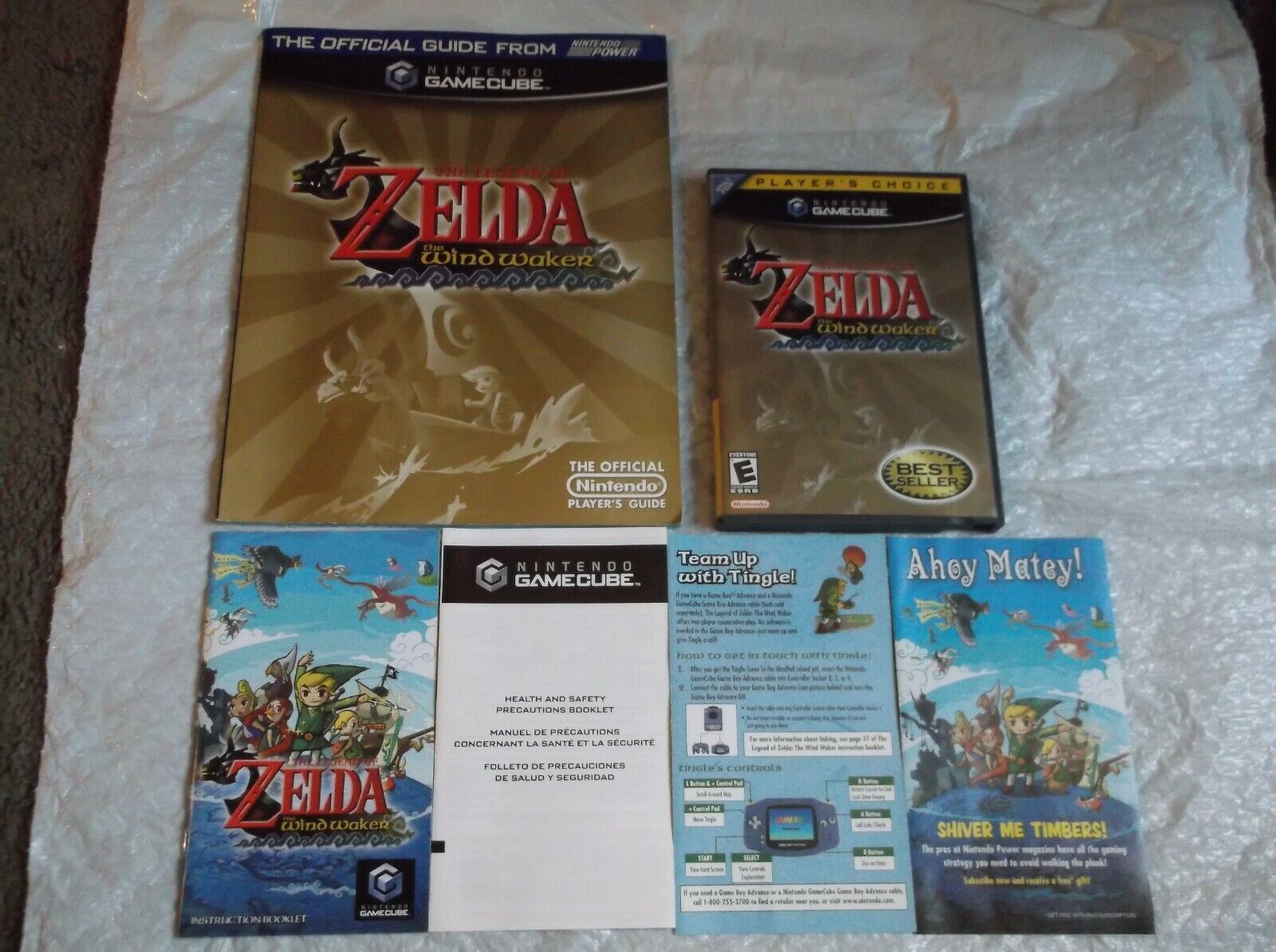 Legend of Zelda: The Wind Waker (GameCube, 2003) + Strategy Guide Niska cena akcji