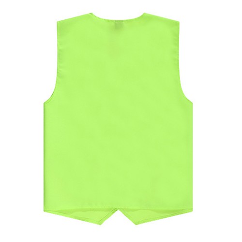 Unisex Kid Volunteer Activity Vest Button Up Waistcoat Uniform Sleeveless Jacket - Picture 104 of 119