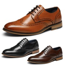 Men Dress Shoes Brogues Derby Shoes Formal Oxford Shoes Casual Shoes