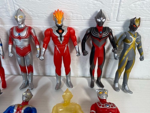 Ultraman Soft Vinyl Figure Bulk Sale Ultra Series 24-piece Set Bandai from japan - Picture 3 of 9