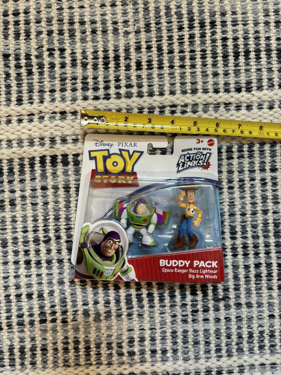 SPACE RANGER BUZZ & BIG ARM WOODY PIXAR Toy Story BUDDY PACK