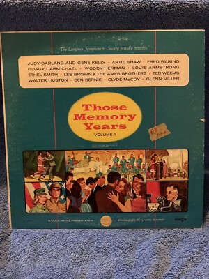 Those Memory Years Volume 1 (Vinyl) Longines Symphonette Society