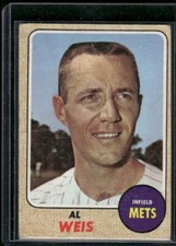 1968 Topps #313 Al Weis