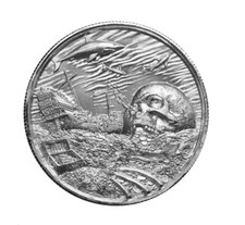 Elemetal Privateer Series Davy Jones Locker 2 oz .999 Silver Round