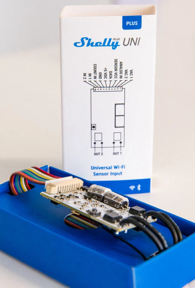 Shelly · flush-mounted · "plus uni" · universal module · measuring function · WLAN  - Image 4 of 4