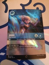 Disney Lorcana Anna True-Hearted 217/204 Enchanted Ursula's Return N/M