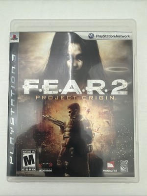 F.E.A.R. 2: Project Origin (Sony PlayStation 3 PS3) - No Manual - Tested, Works