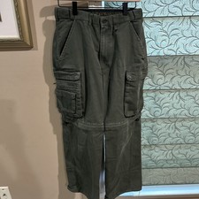 Boy Scouts of America Convertible Cargo Pants/Shorts Men  s Classic Size 30 12