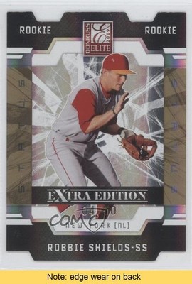 2009 Donruss Elite Extra Edition Rookie Status Gold 4/50 Robbie Shields READ 0a1