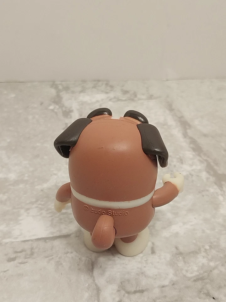 Boneco de substituição Bluey Friend WINTON Inglês Bulldog Dog - Imagem 3 de 4