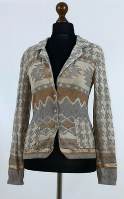 Nice Connection Cashmere Wool Cardigan Women's Size 36