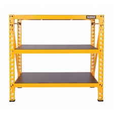 J S Products 225570 4 ft. 3 Shelf Industrial Rack