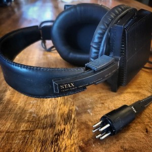 STAX SRM-Xs Driver and STAX Sr-80 Headphones 