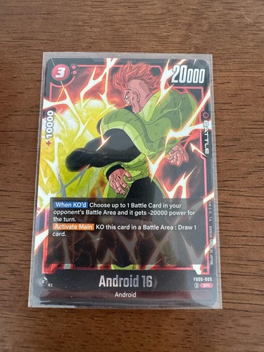 Dragon Ball Fusion World TCG Android 16 FB06-009