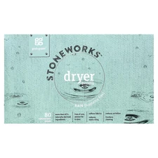 Stoneworks, Dryer Sheets, Rain,  80 Compostable Sheets