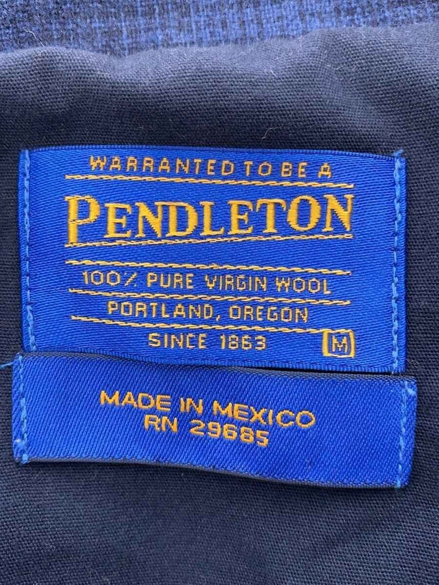 Pendleton Wool Coverall M Blue Check Classic Fall… - image 3