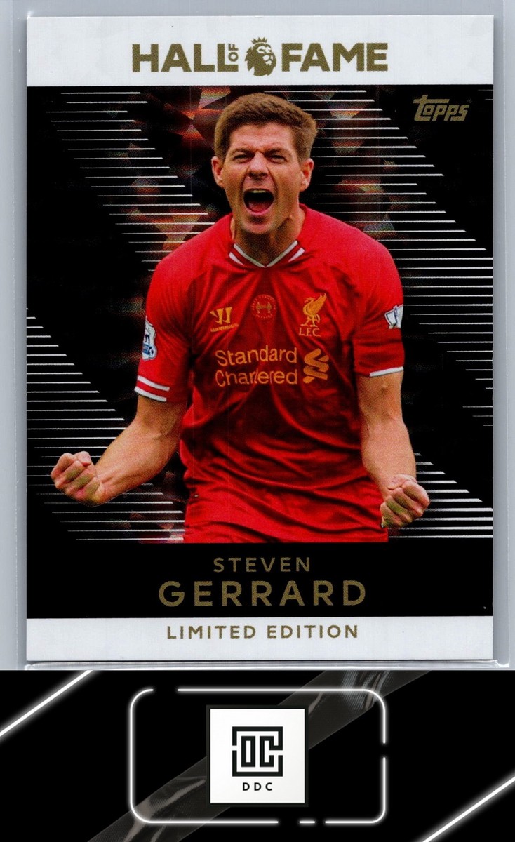 2025-26 Topps Premier League #HOF 2 Steven Gerrard Hall Of 2025-26 Topps Premier League #HOF 2 Steven Gerrard Hall Of