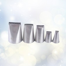 5 Pcs/Set Piping Tools for Frosting Cake Cream Nozzle Decorating Tip