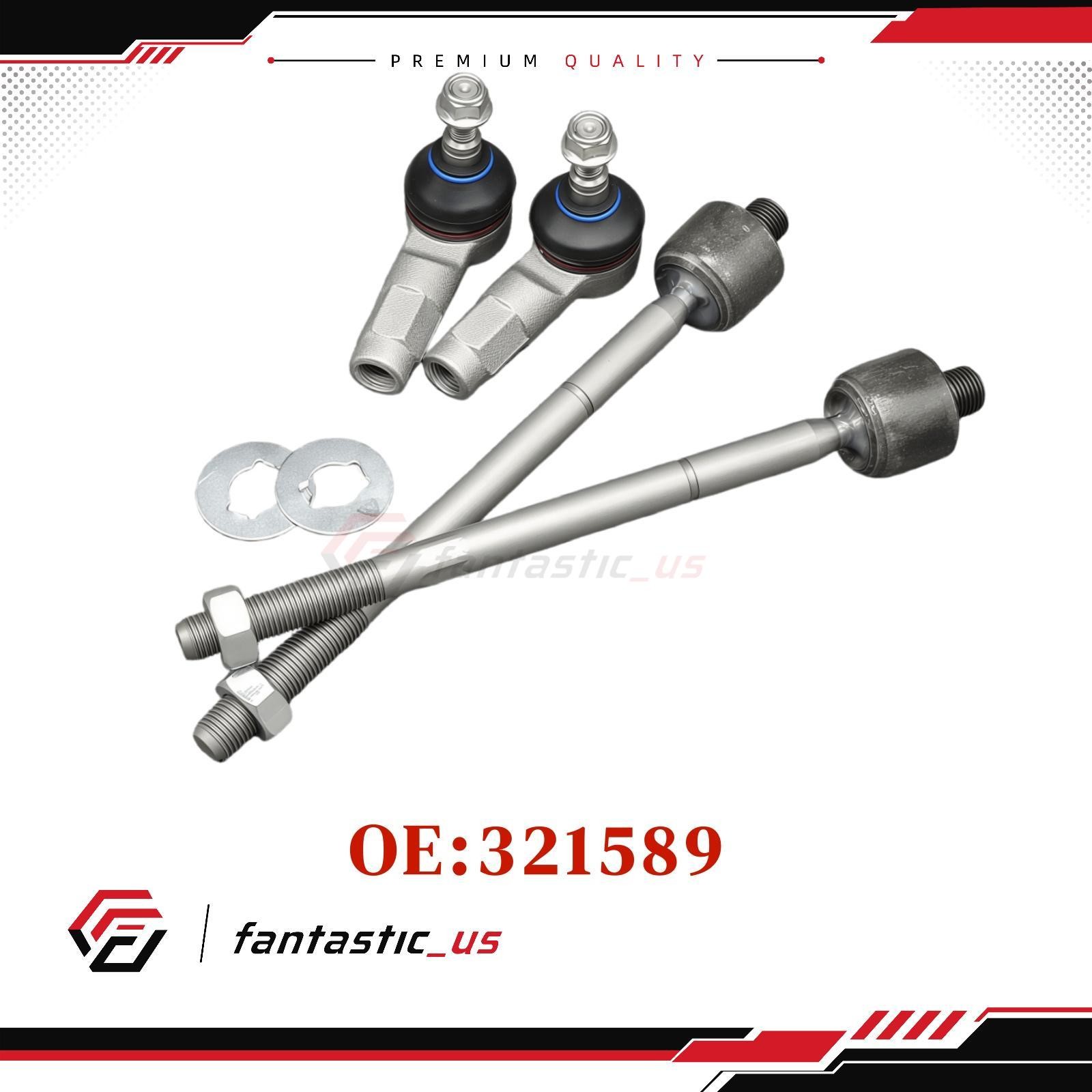 Maserati Quattroporte 2003-2012 Front Left, right Inner Tie rod ends Pair
