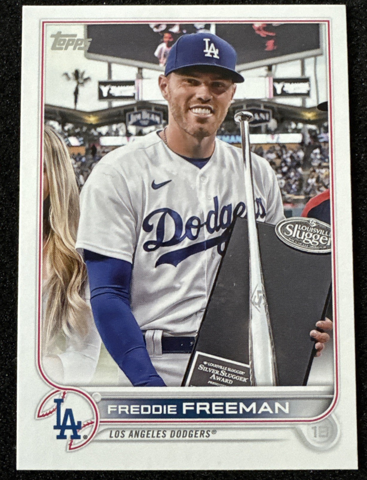 2022 Topps Update #US330 Freddie Freeman Image Variation SP LA Dodgers MVP