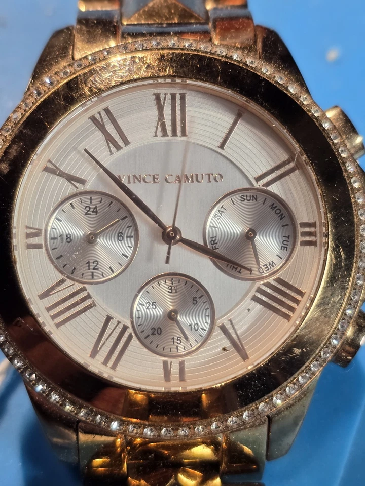 Relógio feminino Vince Camuto VC 5156 PL ouro rosa  - Imagem 3 de 4