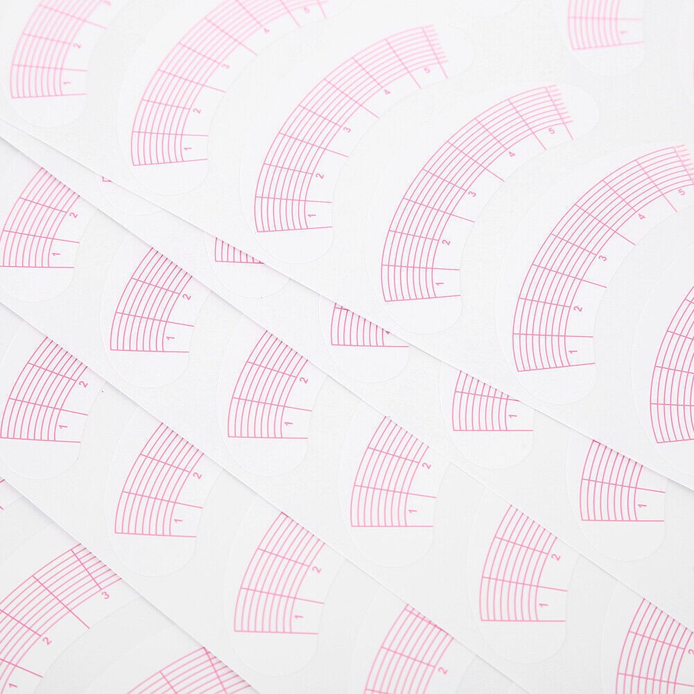 175 Pairs Eyelash Extension Sticker Eye Positioning Tips Sticker Lash Mapping