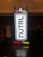 Nutrl Vodka Keep It Tasty Sequencing  LIGHT UP LED SIGN GAME ROOM MAN CAVE PUB