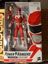 New Power Rangers Lightning Collection Mighty Morphin Red Ranger Sealed A1