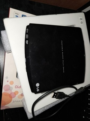 LG GP10 Portable Super Multi Drive for Notebook Users Black Windows Mac