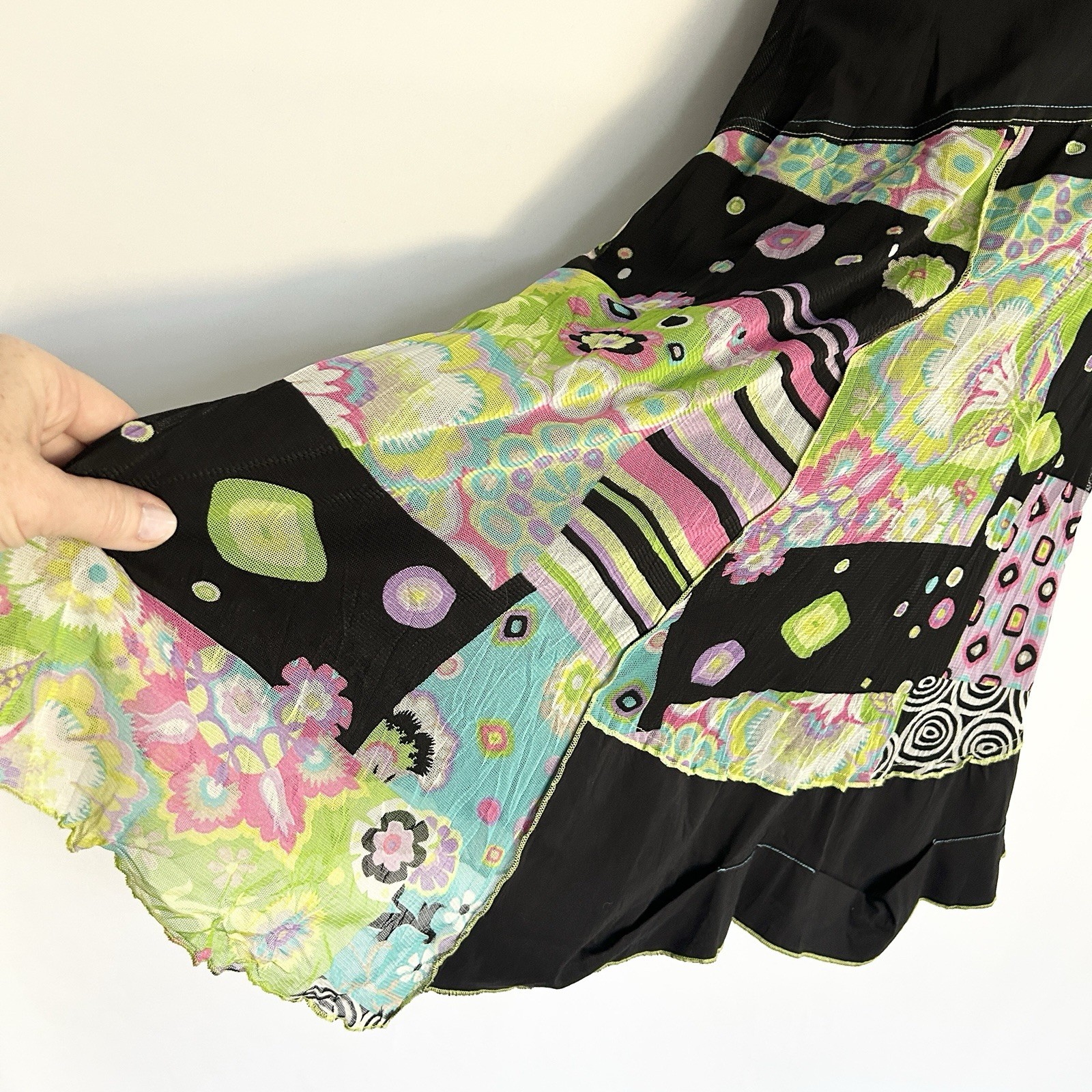 Simply Art Dolcezza Abstract Patchwork Midi Dress… - image 5