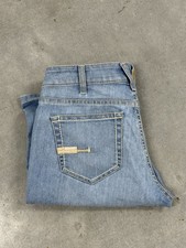 Ariat Perfect Rise Straight Jeans Womens 29S Blue Denim Western Cowgirl