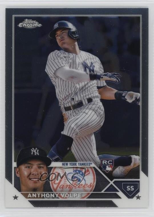 2023 Topps Chrome Anthony Volpe #4 0wl9