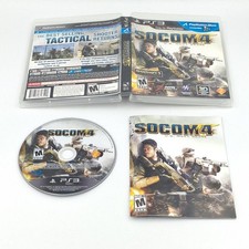 SOCOM 4: U.S. Navy SEALs (Sony PlayStation 3 PS3 2011) Complete W/ M (CP4011137)